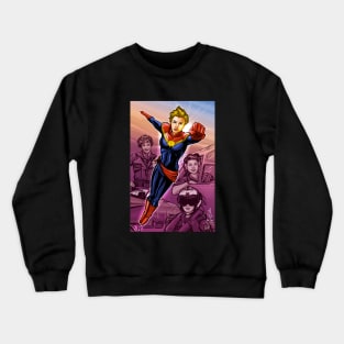 Power Women Take Flight Crewneck Sweatshirt